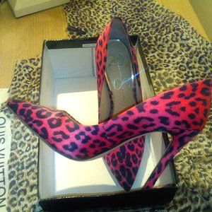 Jessica Simpson Cheetah Print Heels